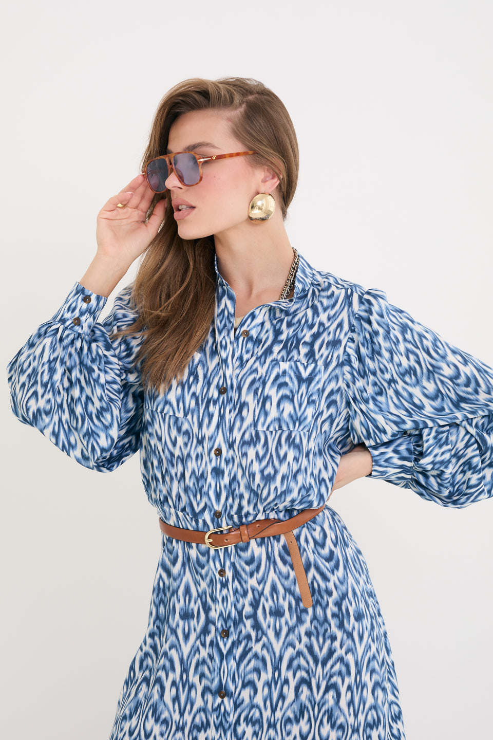 Mystic Azul Gia Dress