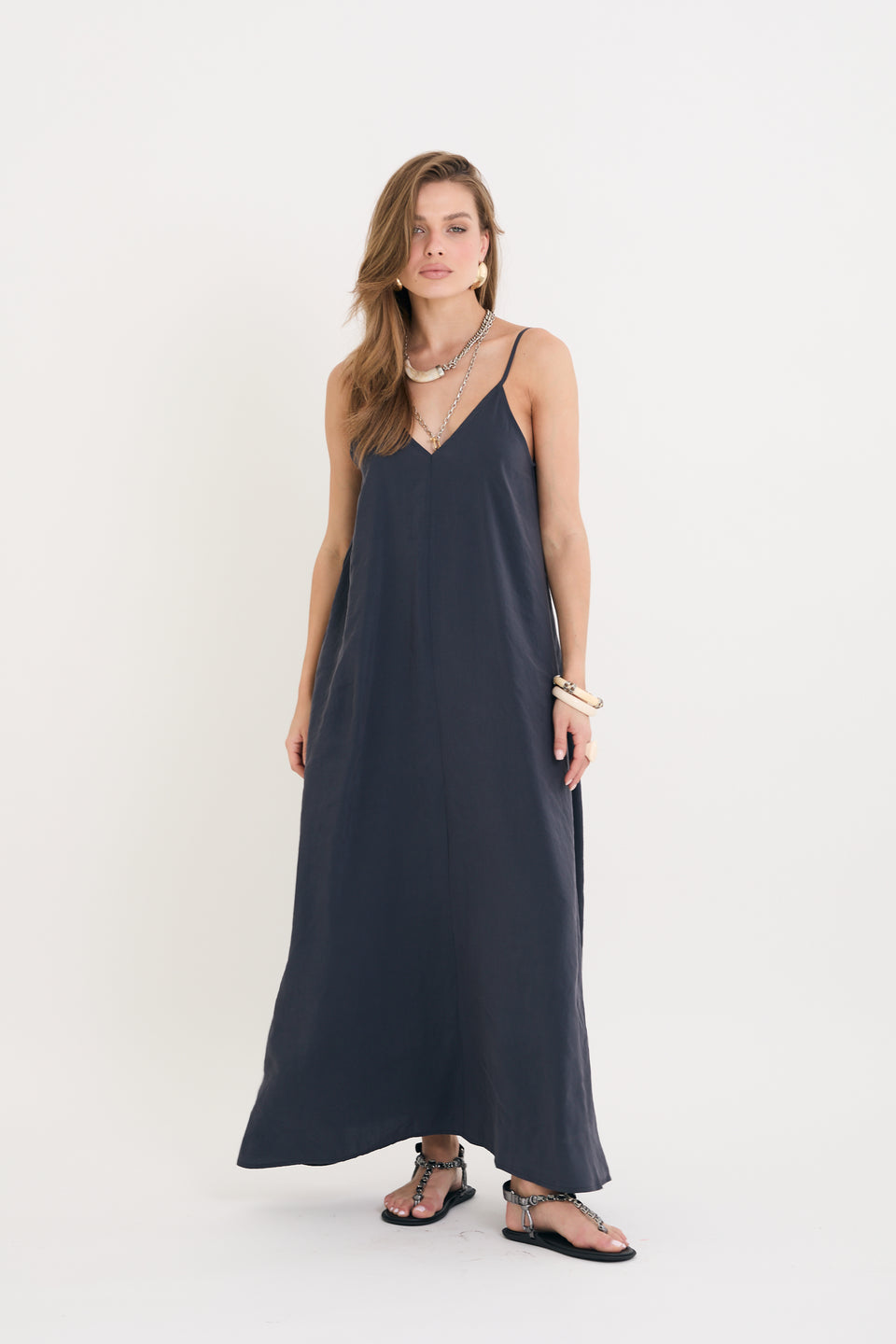 Navy Breeze Isla Dress