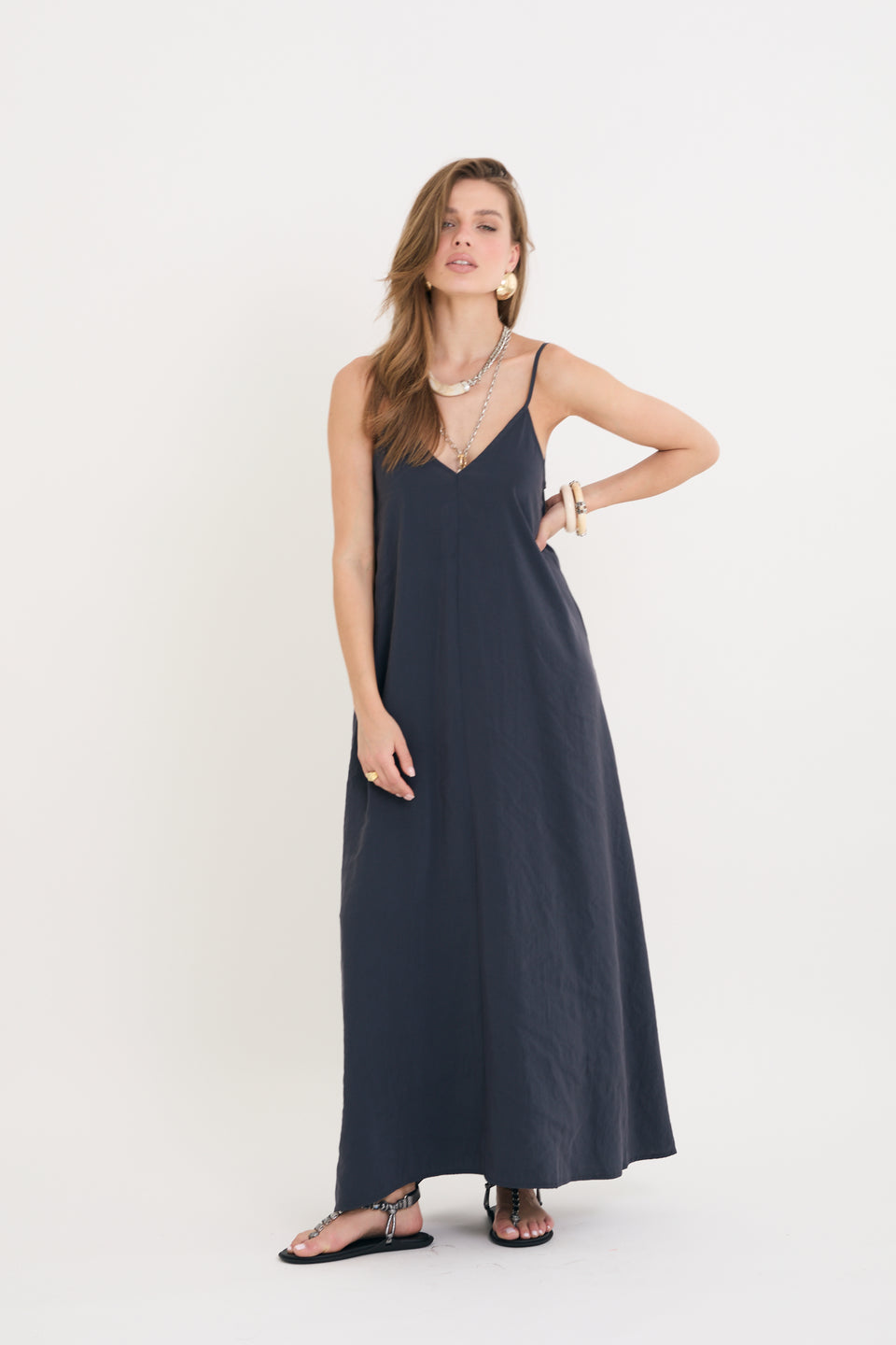 Navy Breeze Isla Dress