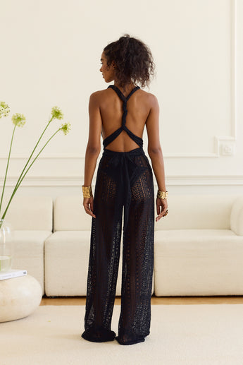 Midnight Lace Bali Jumpsuit