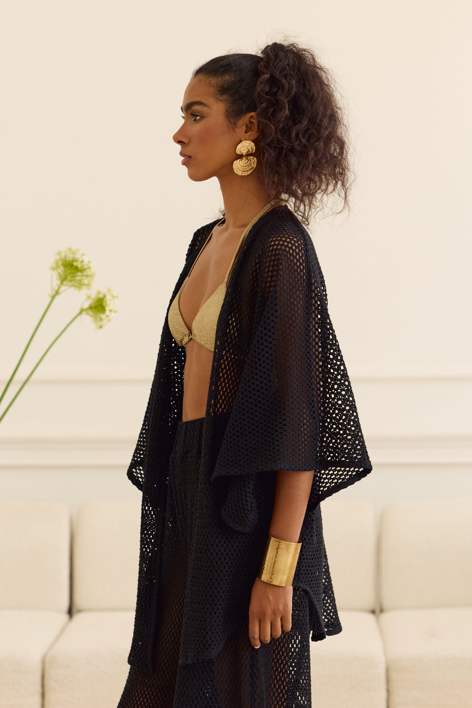 Ebony Lace Java Cardigan