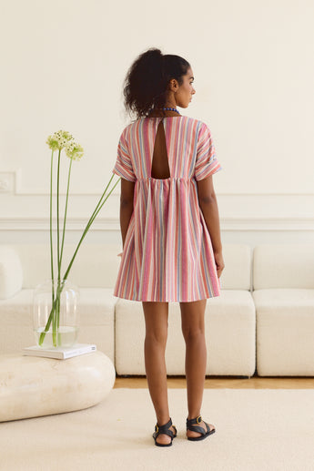 Sunset Stripe Nola Dress