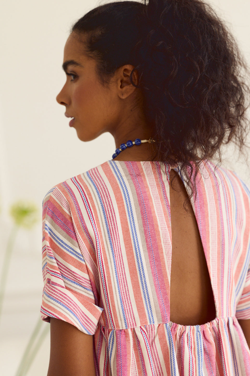 Sunset Stripe Nola Dress