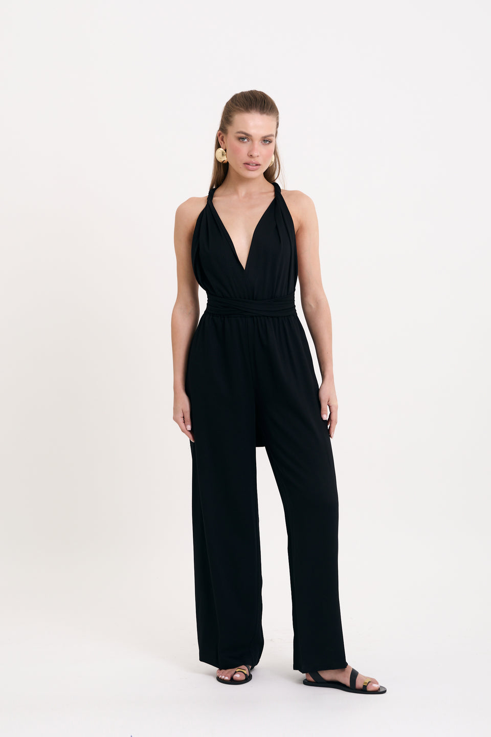 Classic Black Bali Jumpsuit