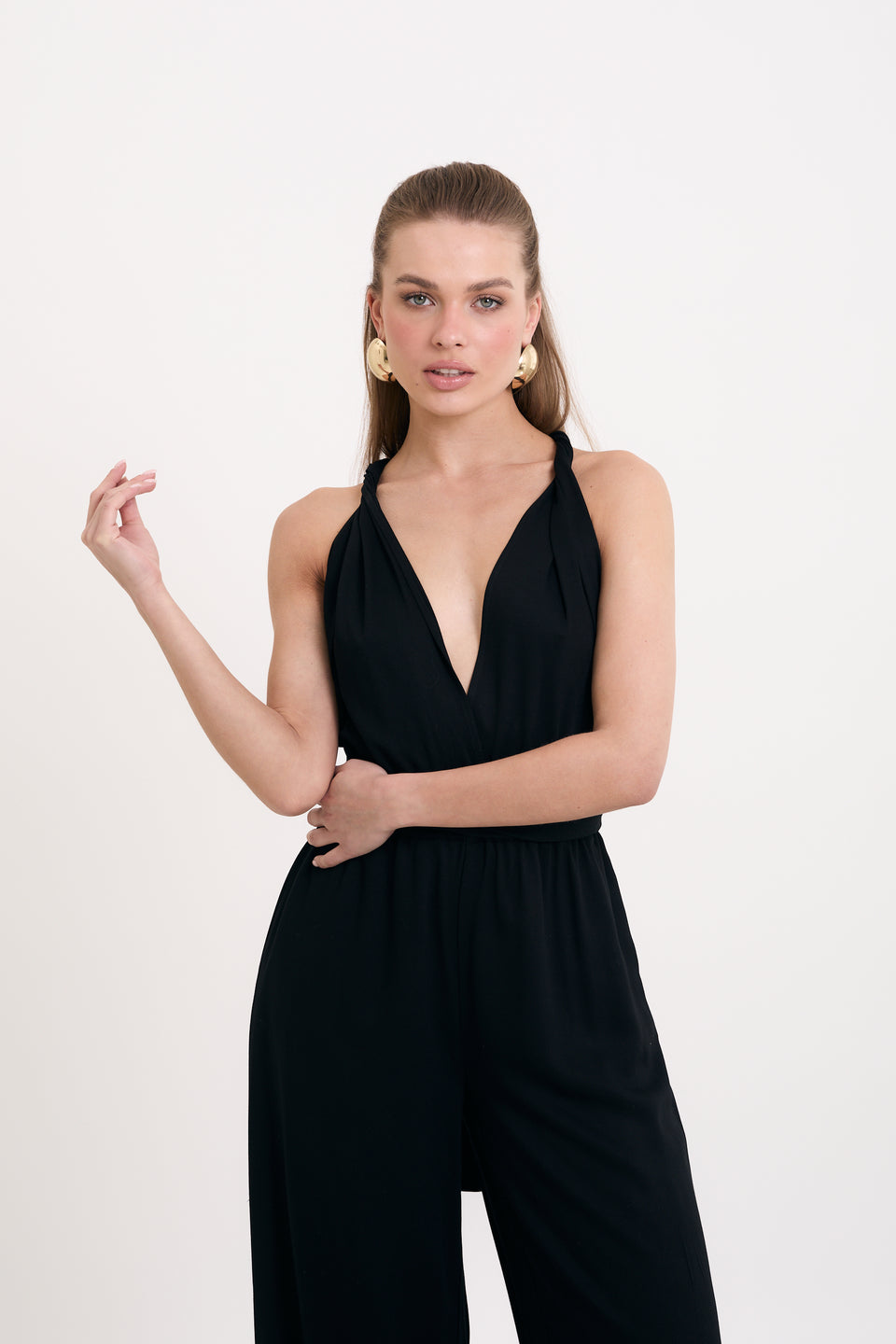 Classic Black Bali Jumpsuit