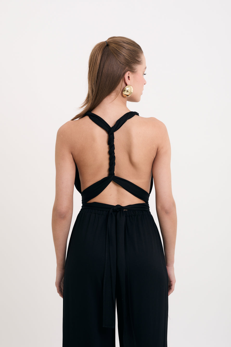 Classic Black Bali Jumpsuit