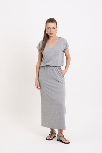 Gray Ipanema Maxi Dress