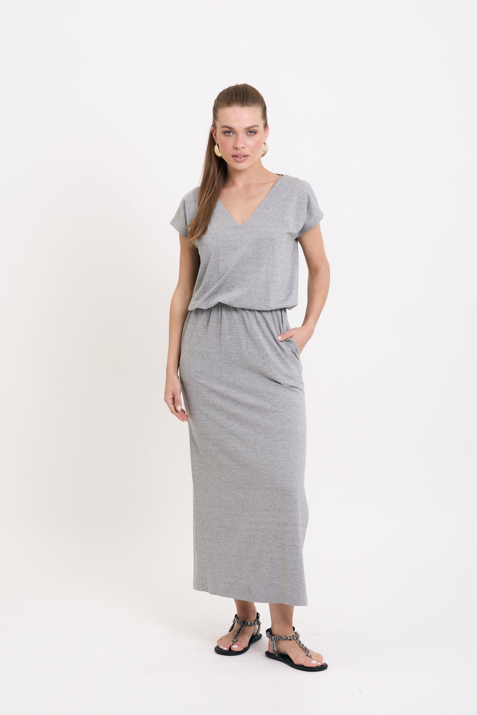 Grey Ipanema Maxi Dress