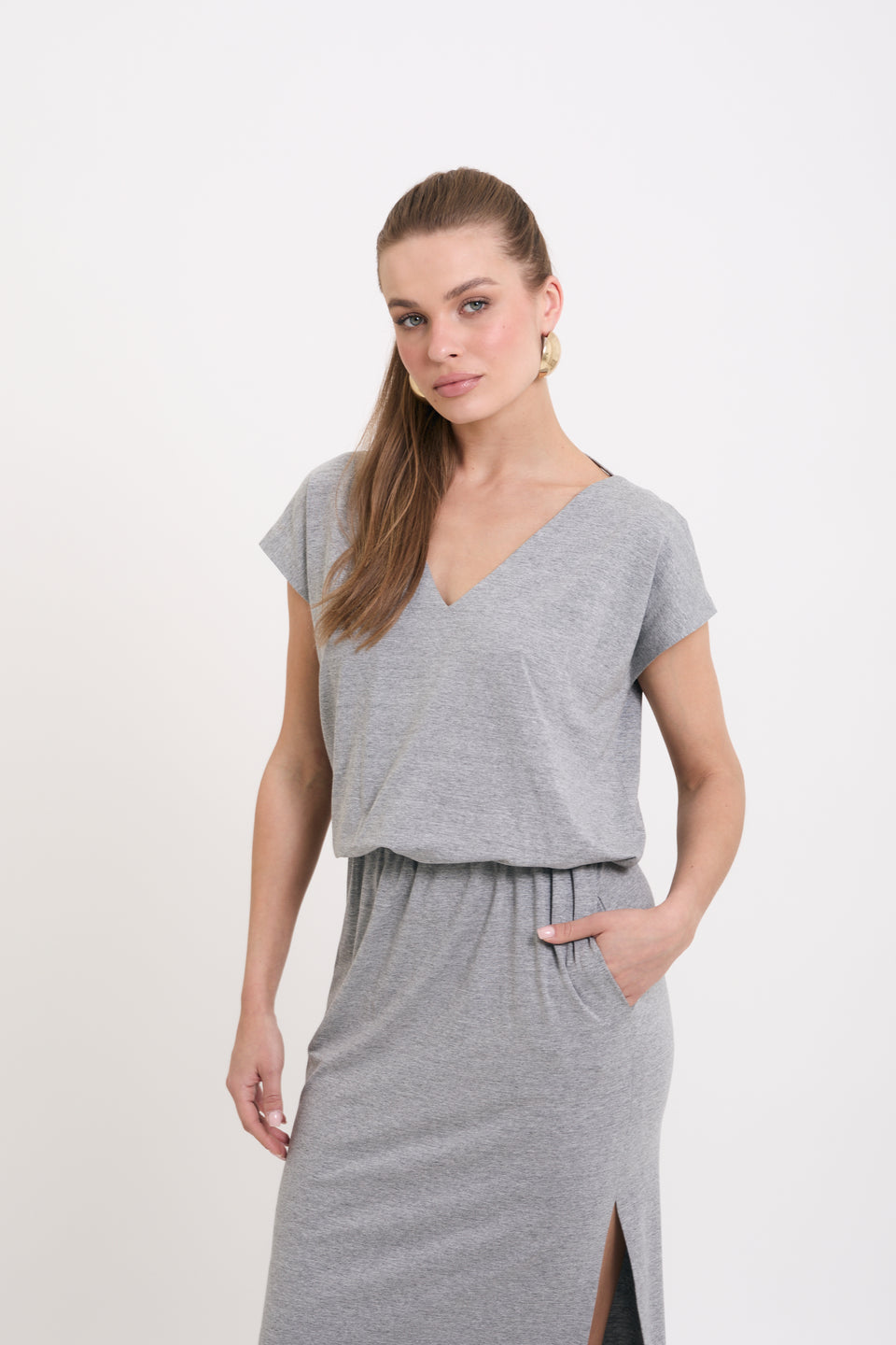Grey Ipanema Maxi Dress