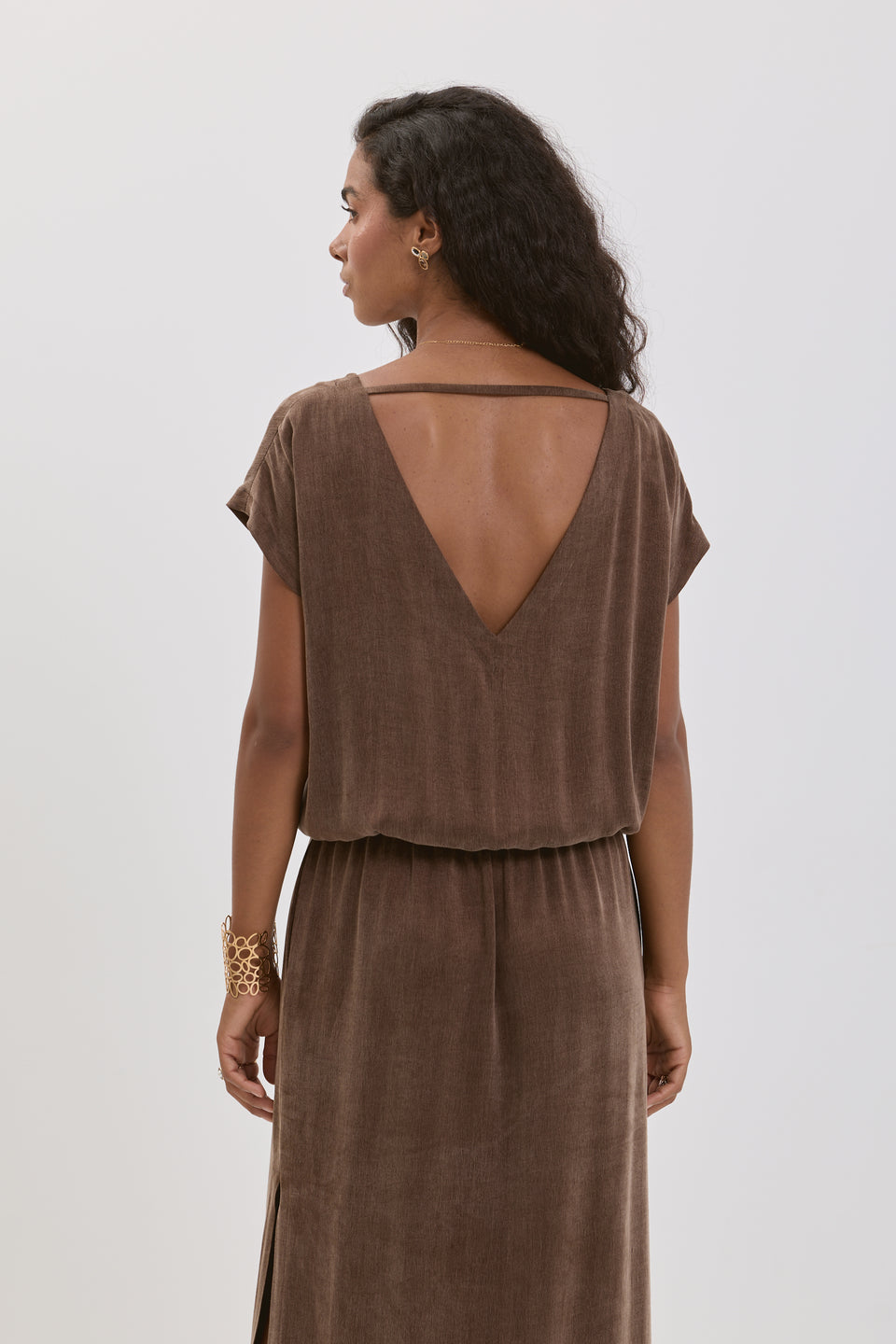 Stone Cocoa Ipanema Maxi Dress