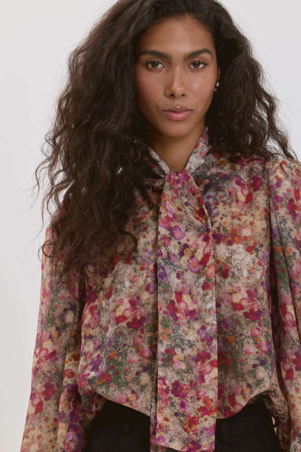 Monet Garden Nonna Blouse