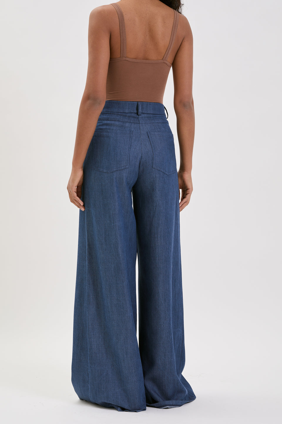 Soft Jeans Flared Pants