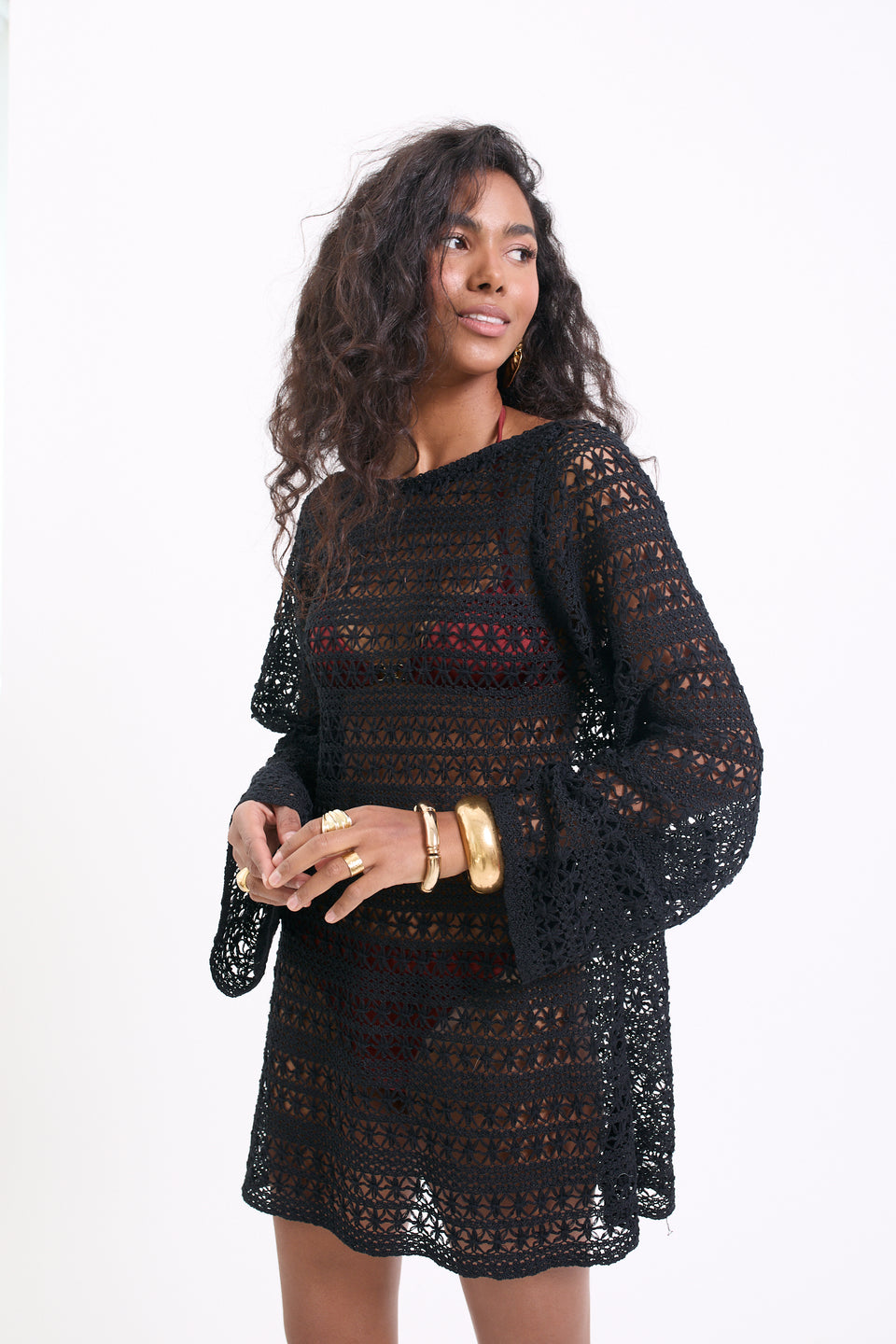 Midnight Lace Azul Tunic