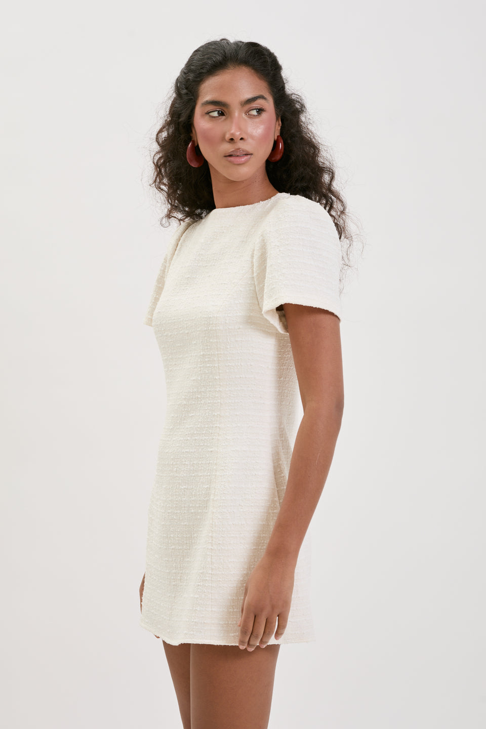 Soft Ivory Cream Aure Dress