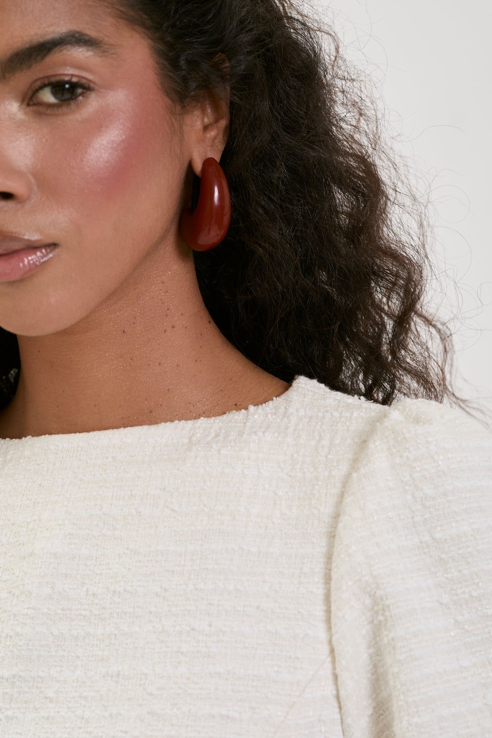 Soft Ivory Cream Aure Dress