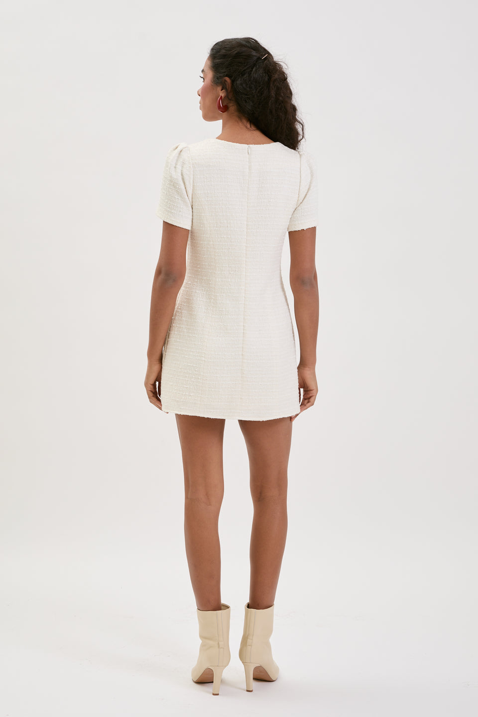 Soft Ivory Cream Aure Dress