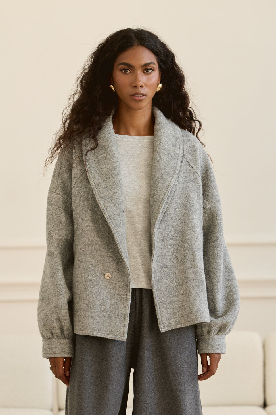 Smoke Embers Short Jacket
