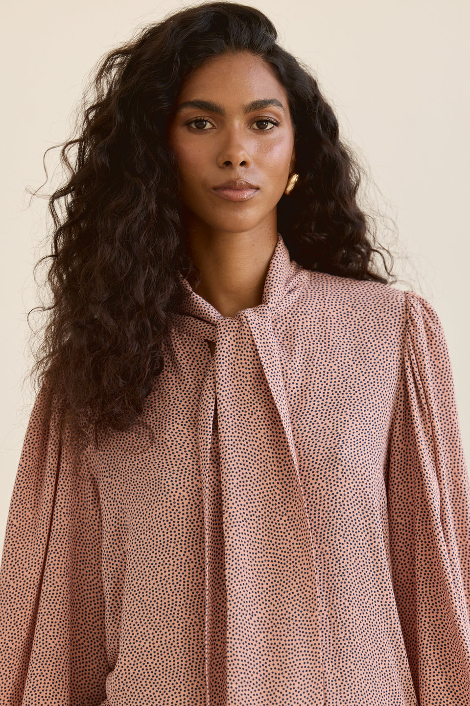 Pink Dotty Nonna Blouse