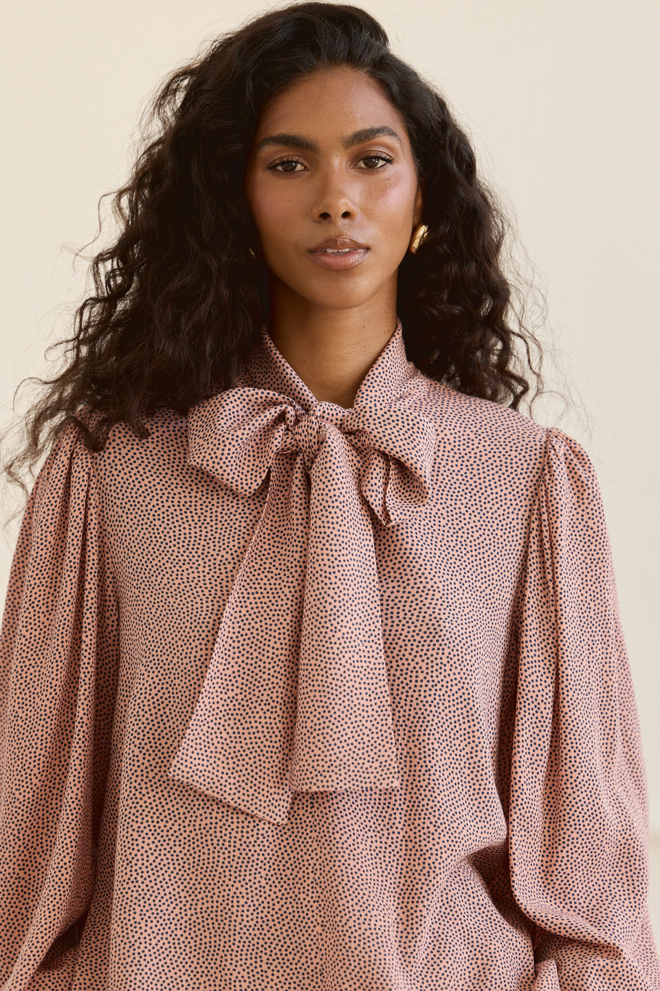 Pink Dotty Nonna Blouse