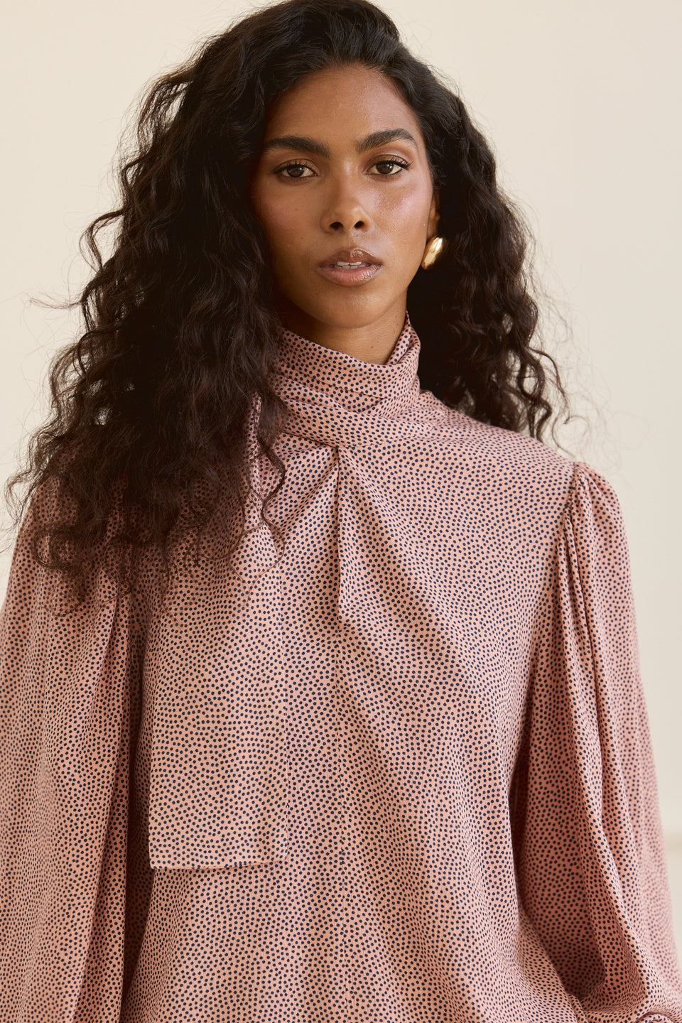 Pink Dotty Nonna Blouse