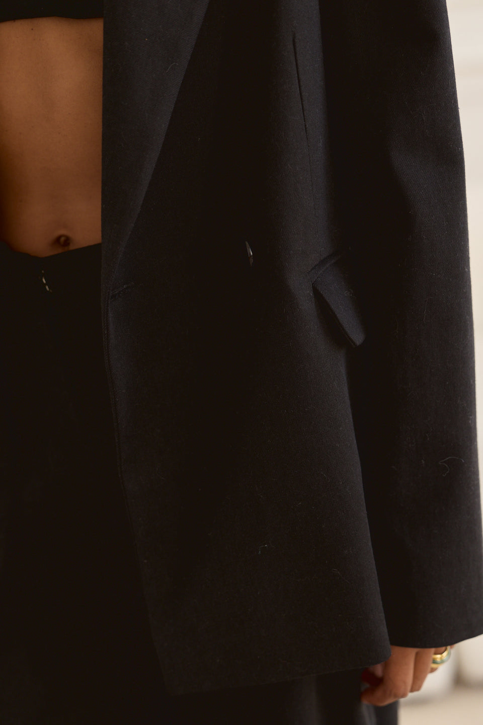 Inkwell Drape Vanza Jacket