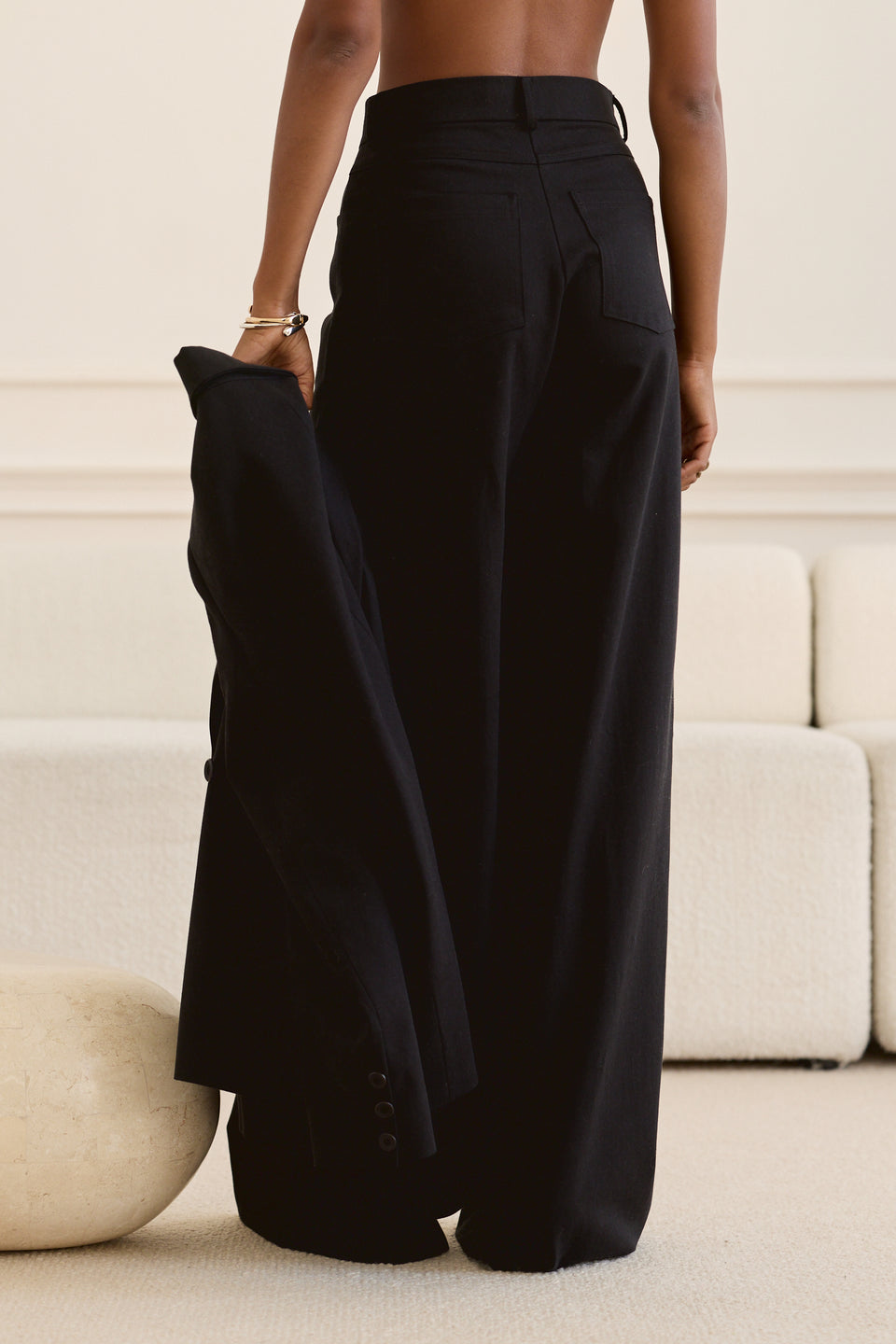 Inkwell Drape Flared Pants
