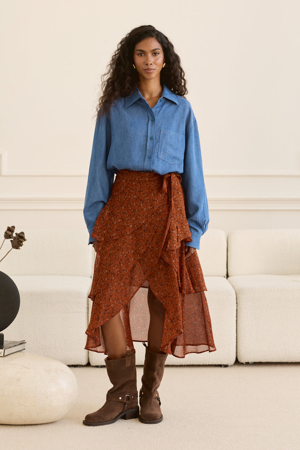 Feeling Blue Isola Blouse