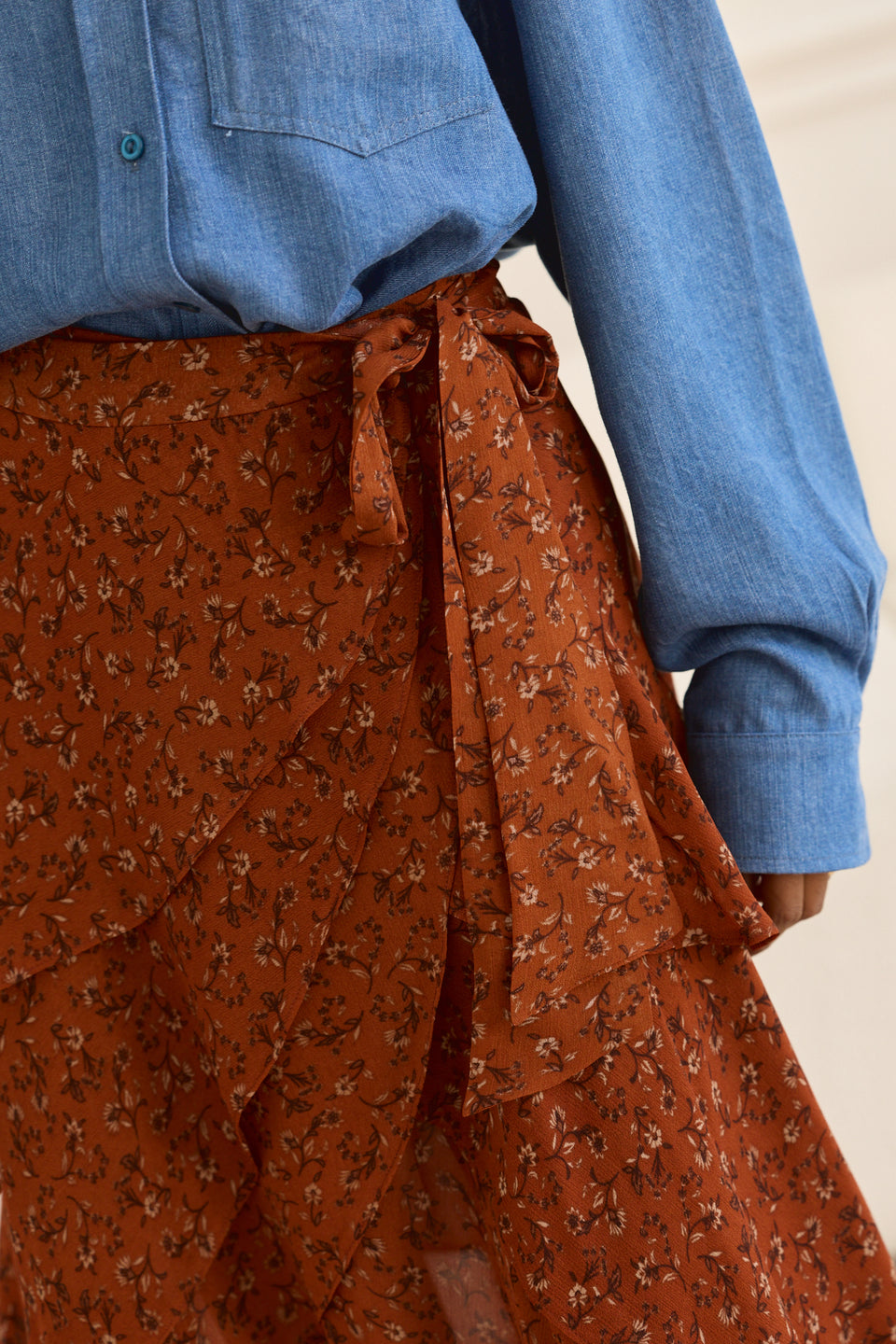 Pumpkin Spice Tila Skirt