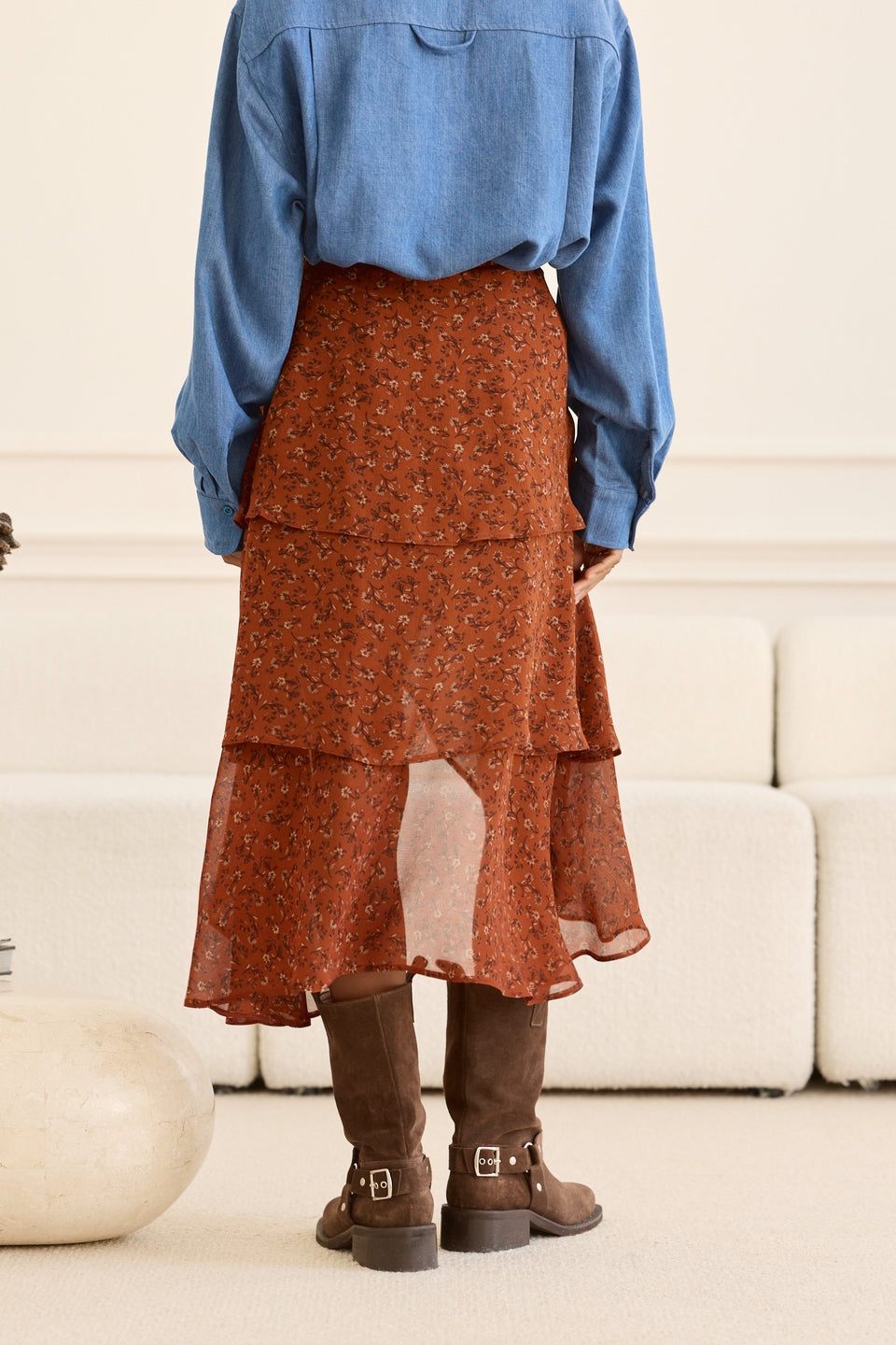 Pumpkin Spice Tila Skirt