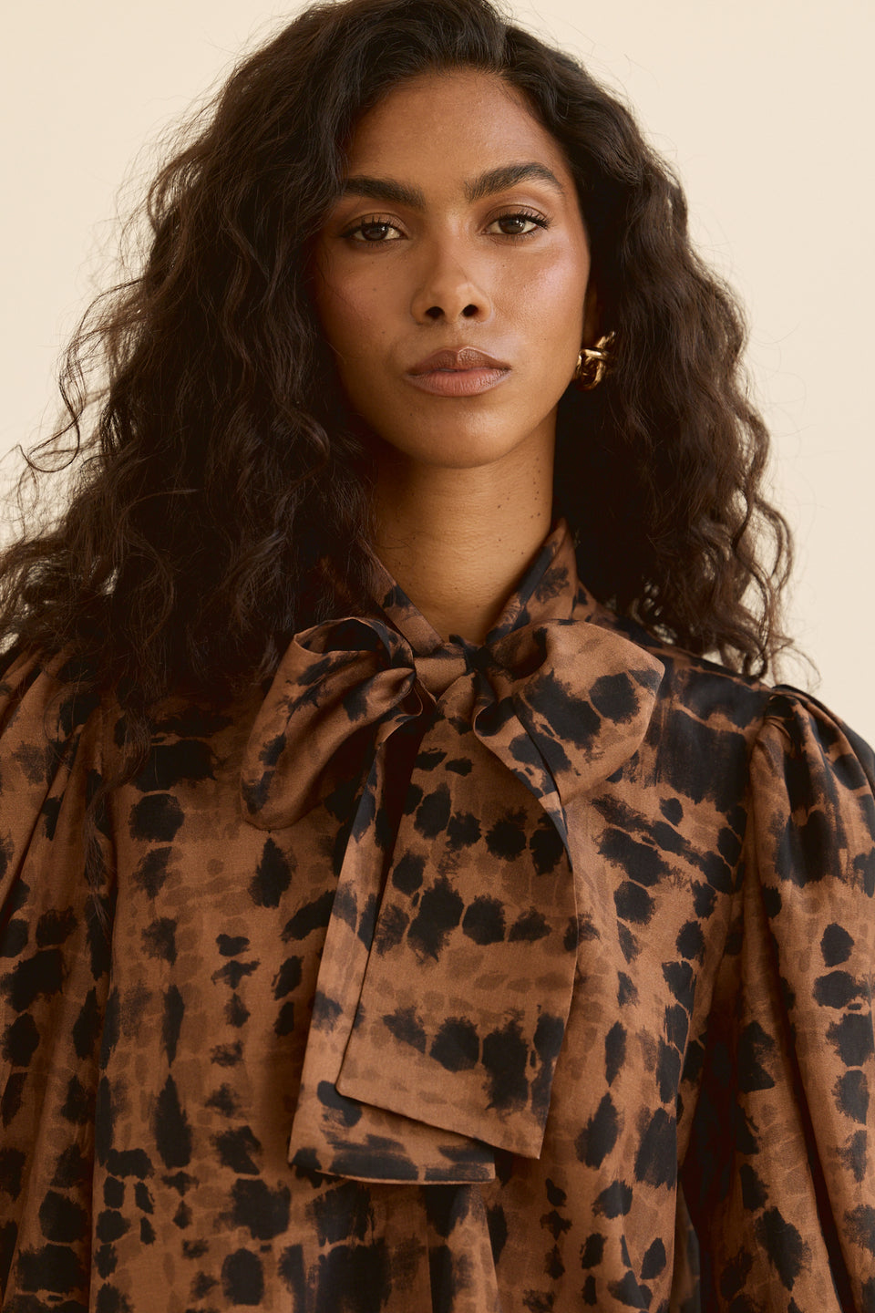 Wild Tie Nonna Blouse