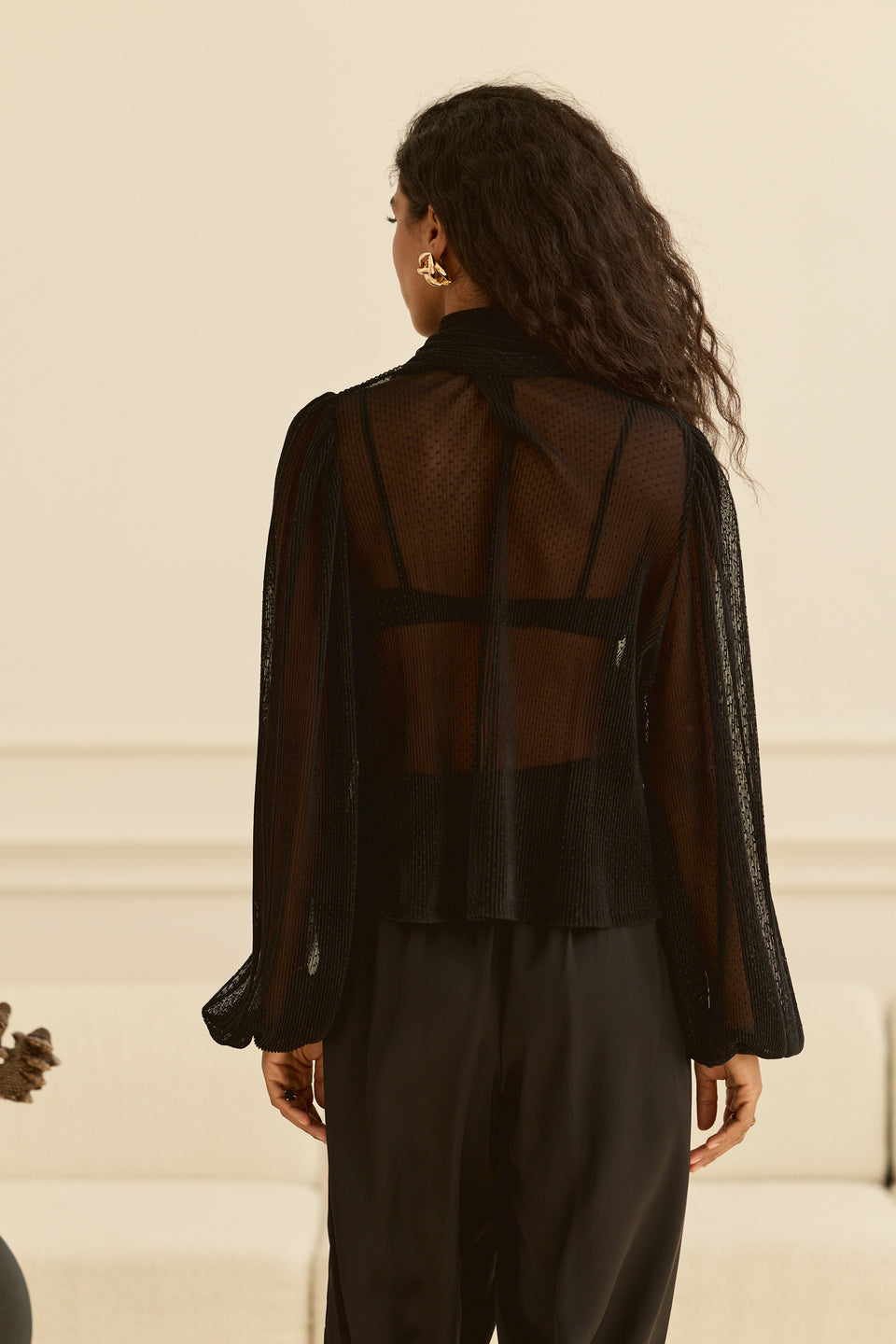Sensual Sheer Nella Blouse