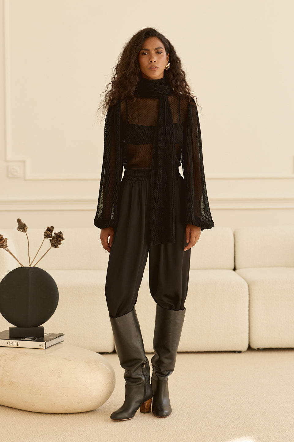 Sensual Sheer Nella Blouse
