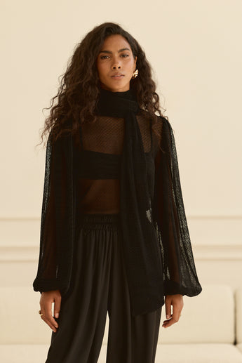 Sensual Sheer Nella Blouse