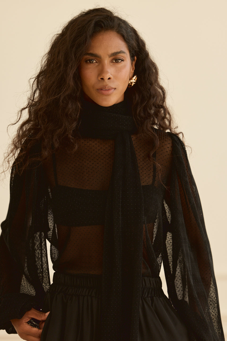 Sensual Sheer Nella Blouse