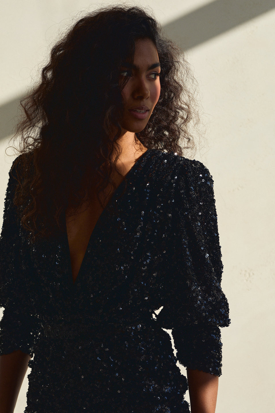 Obsidian Kiss Paloma Mini Dress