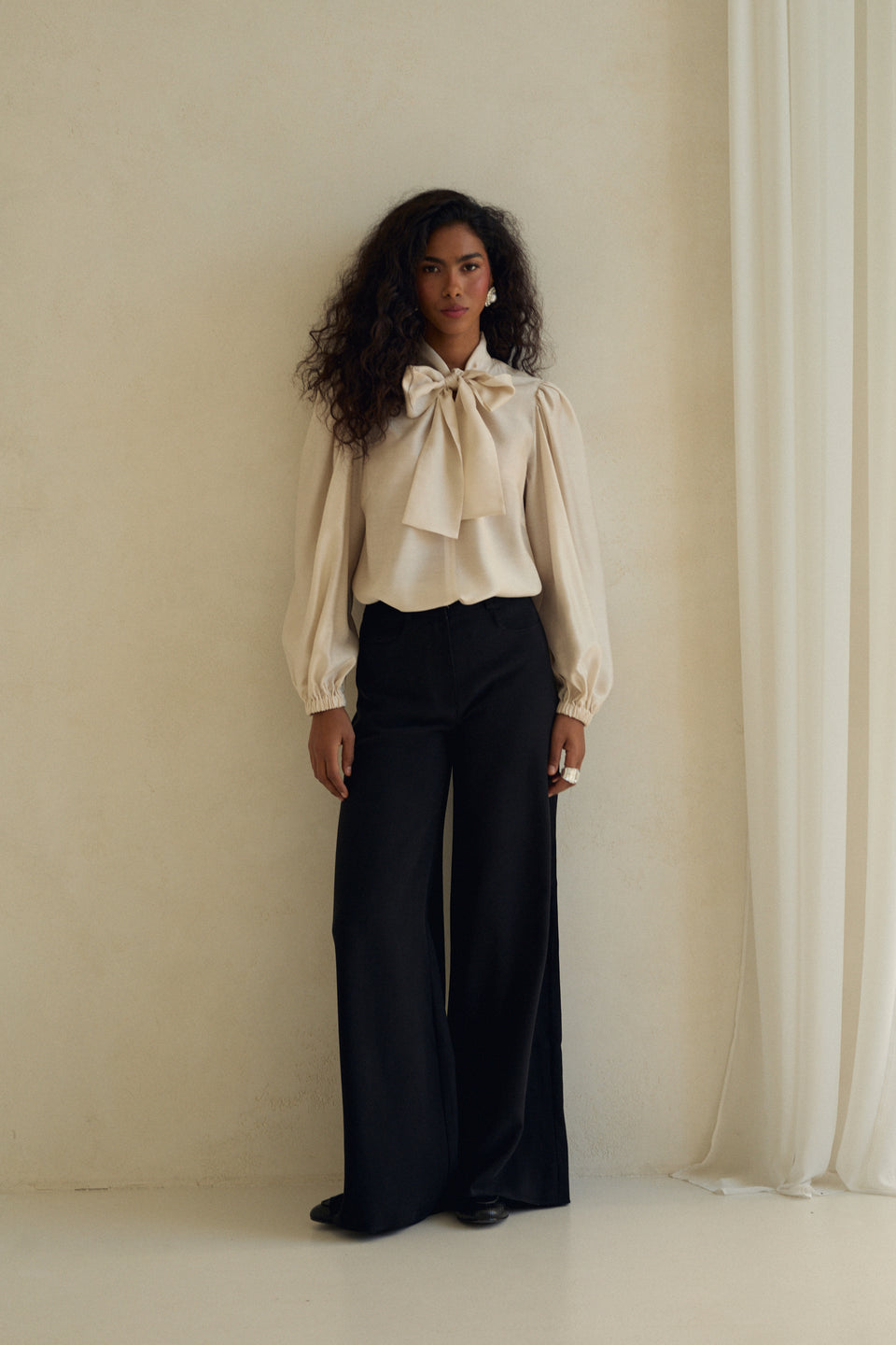 Champagne Mist Nonna Blouse