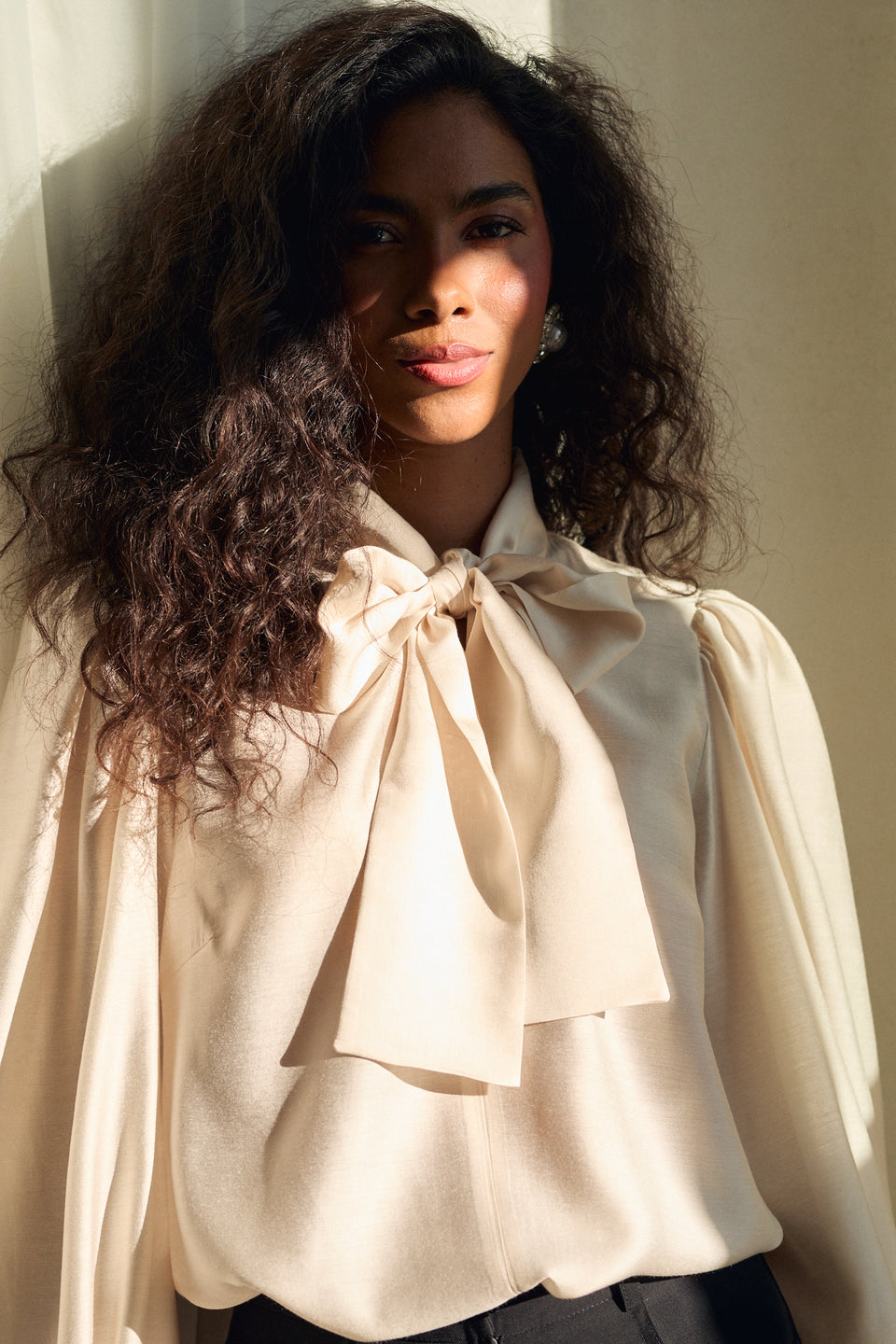 Champagne Mist Nonna Blouse