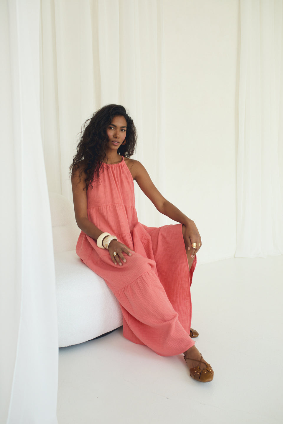 Apricot Fizz Savannah Dress
