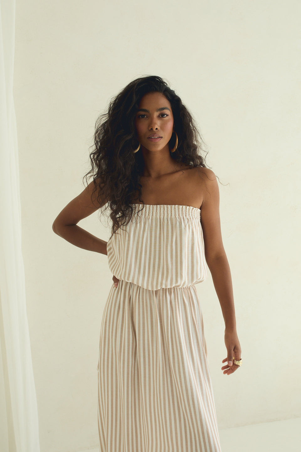 Soft Mocha Malibu Maxi Dress