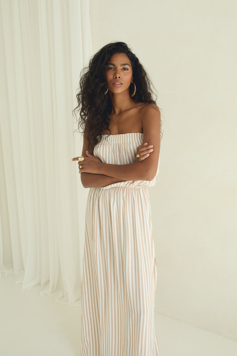 Soft Mocha Malibu Maxi Dress