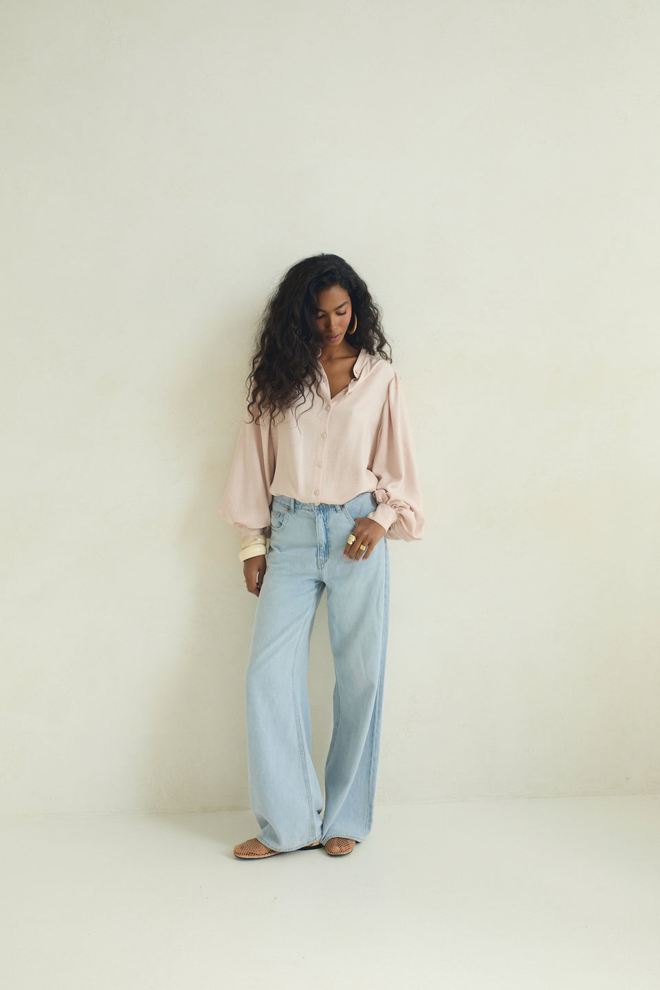 Blush Sand Ophelia Blouse
