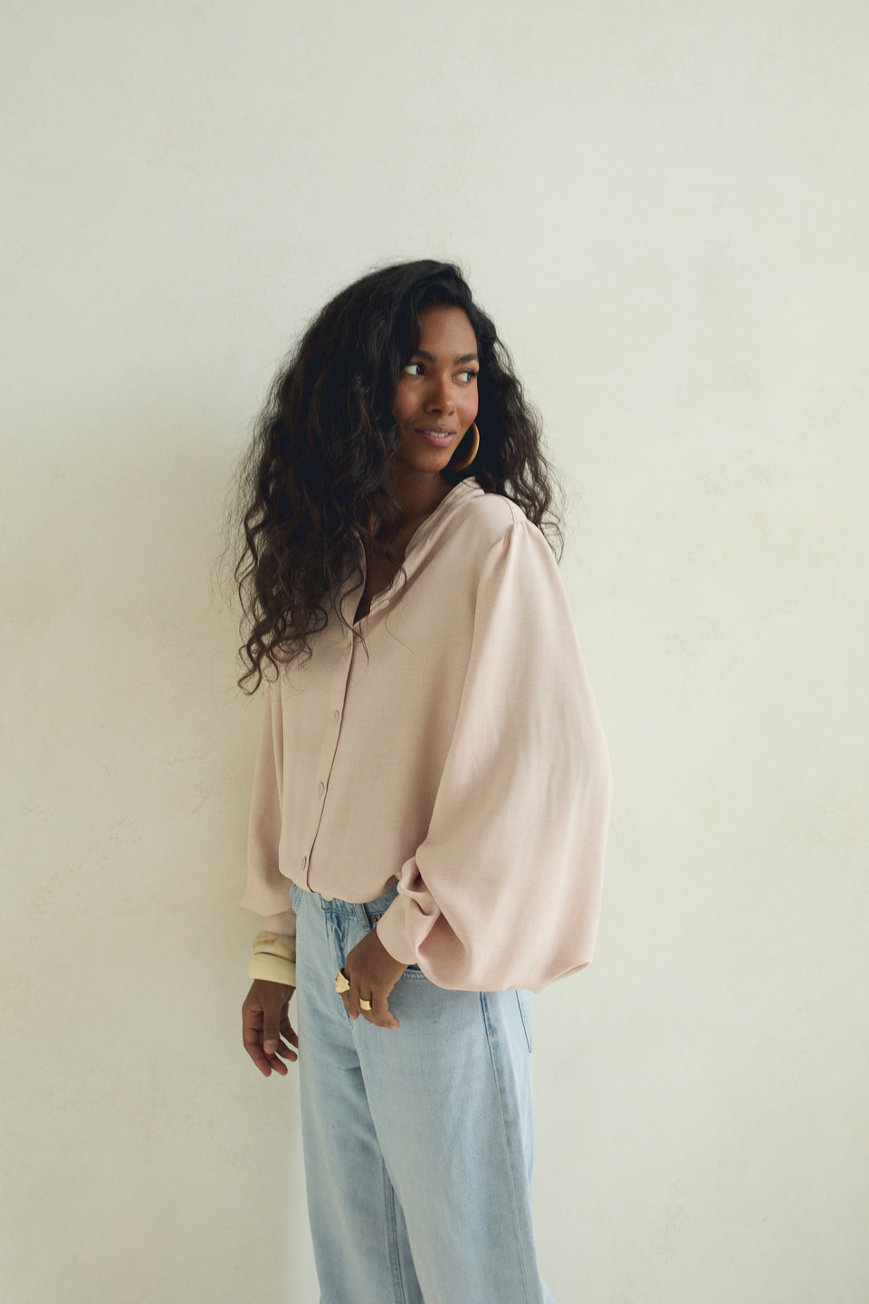 Blush Sand Ophelia Blouse
