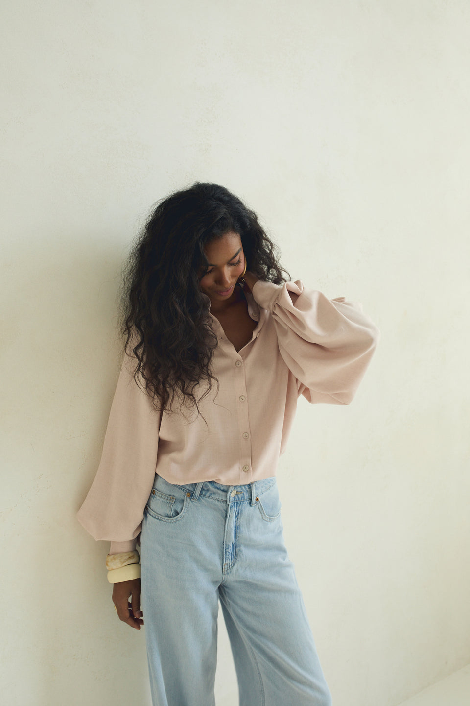 Blush Sand Ophelia Blouse