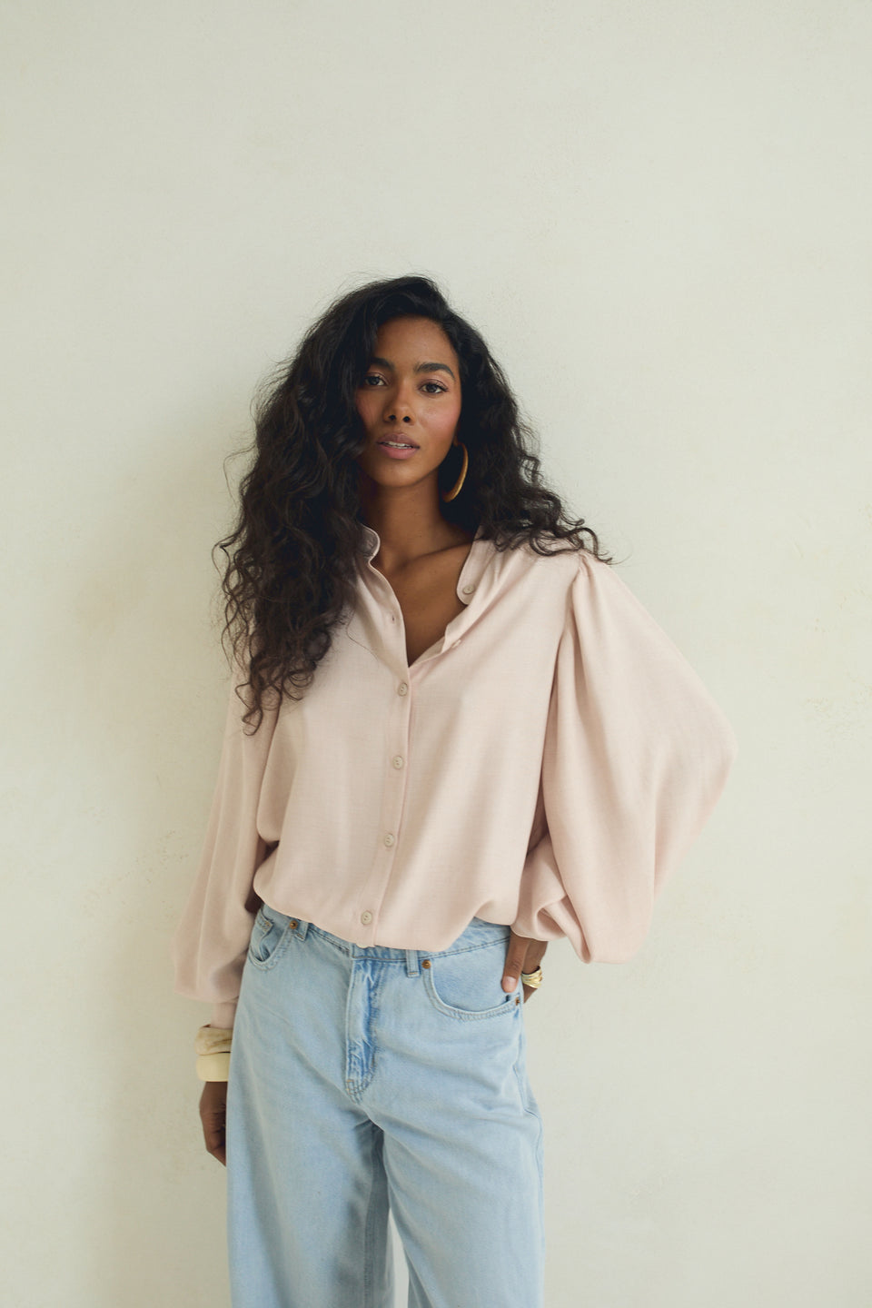 Blush Sand Ophelia Blouse