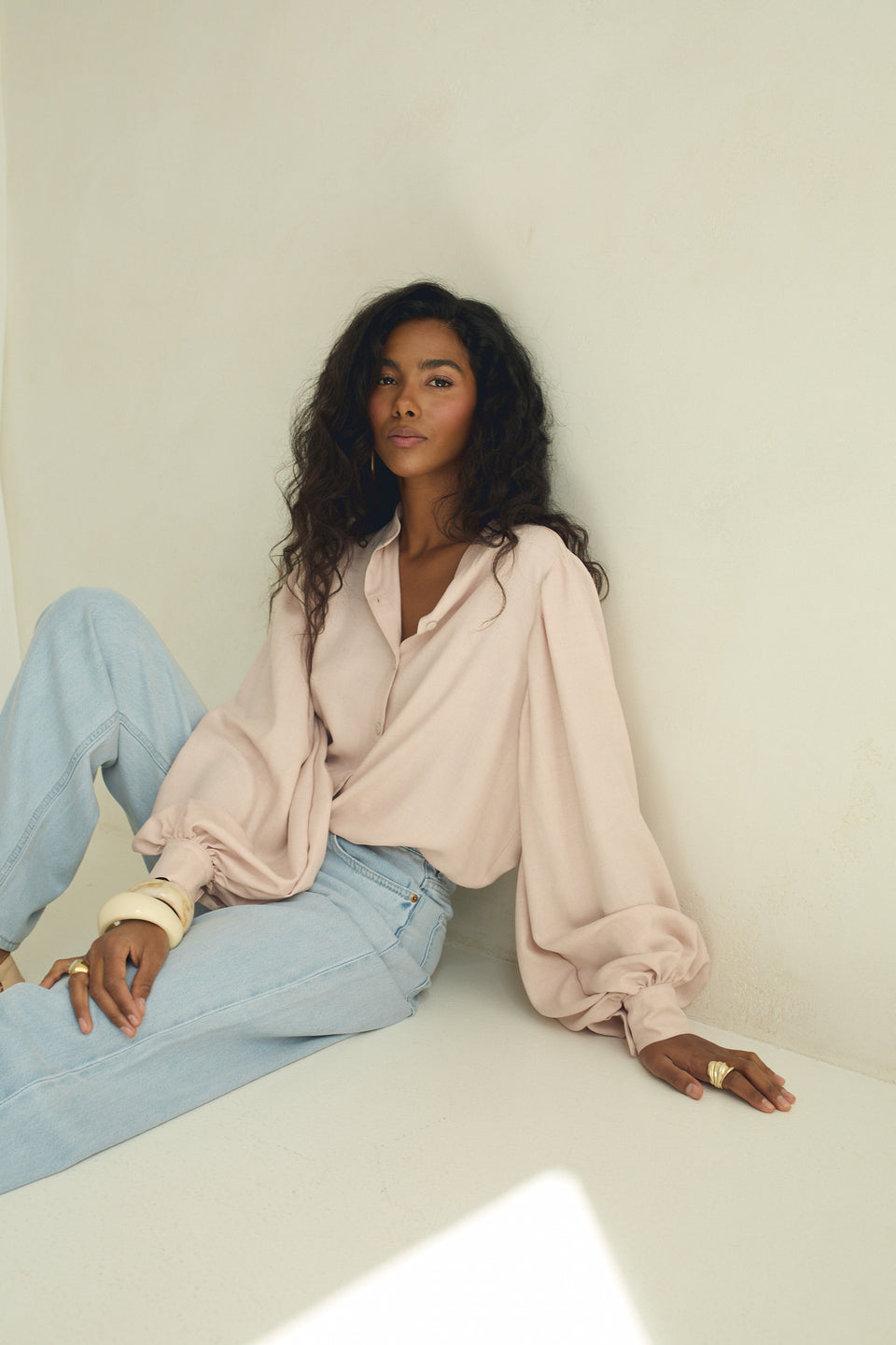 Blush Sand Ophelia Blouse