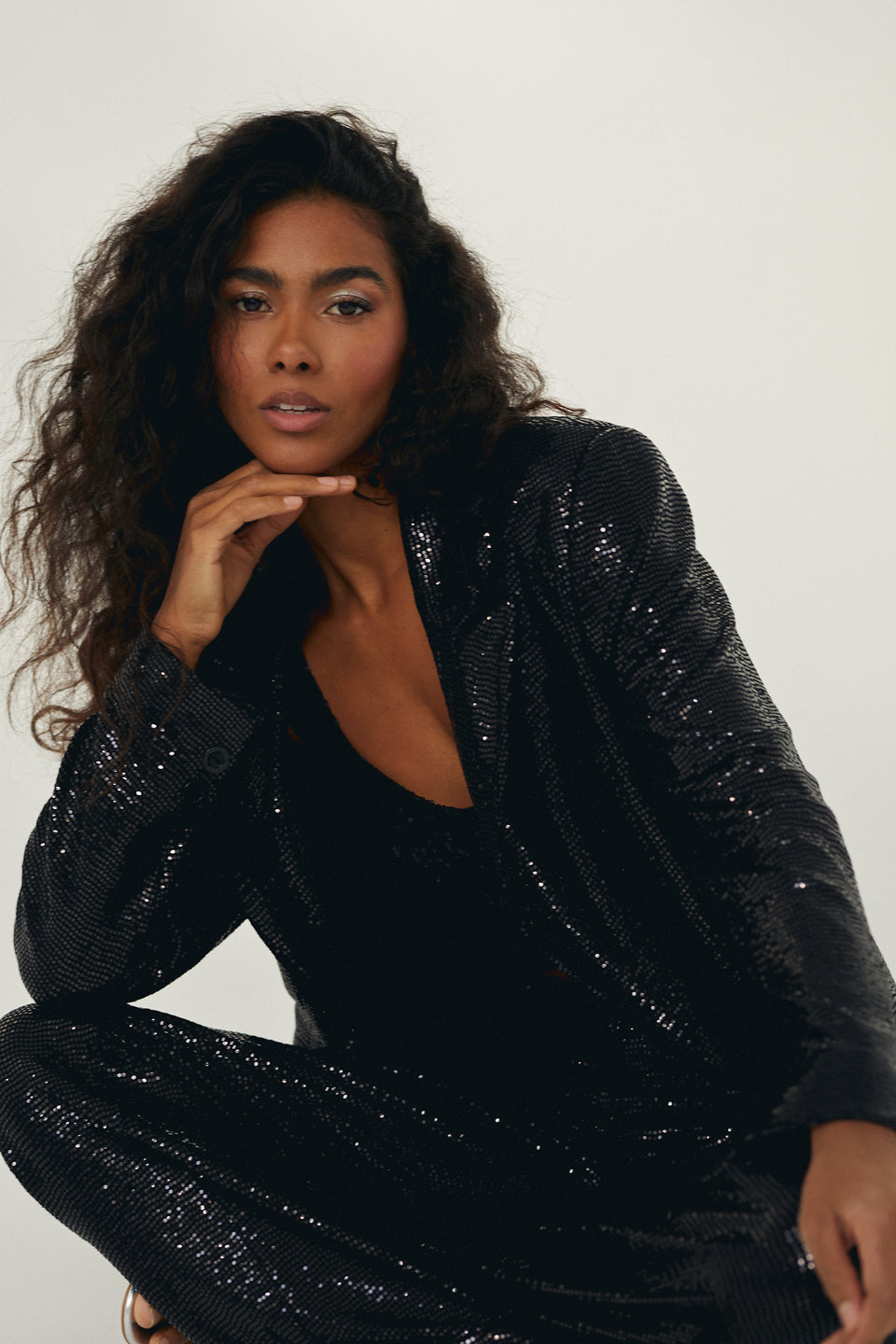 Sparkling Black Vanza Jacket