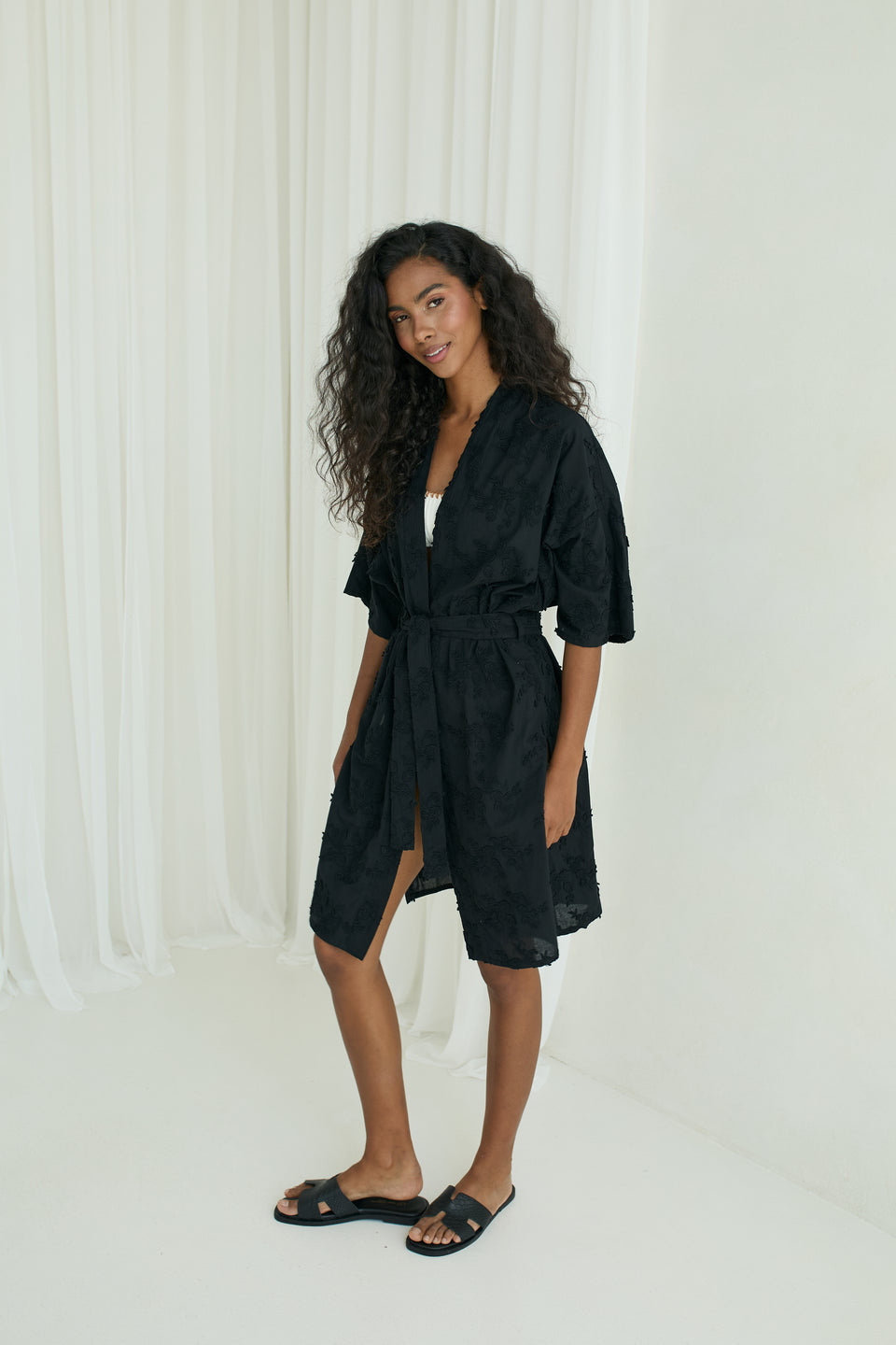 Ethereal Bloom Summer Cardigan 