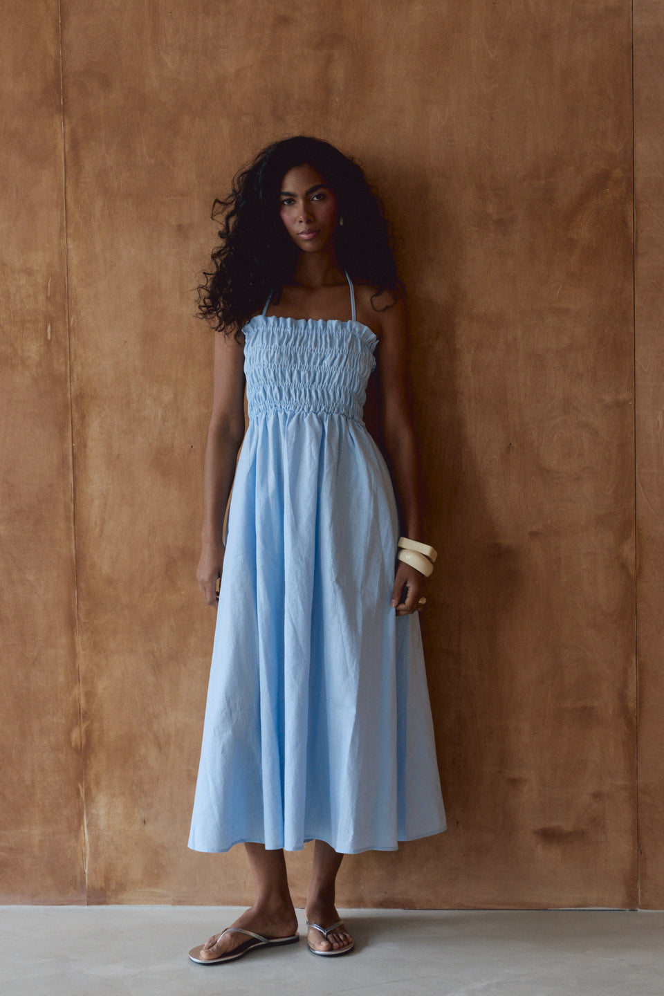Morning Blue Abia Dress