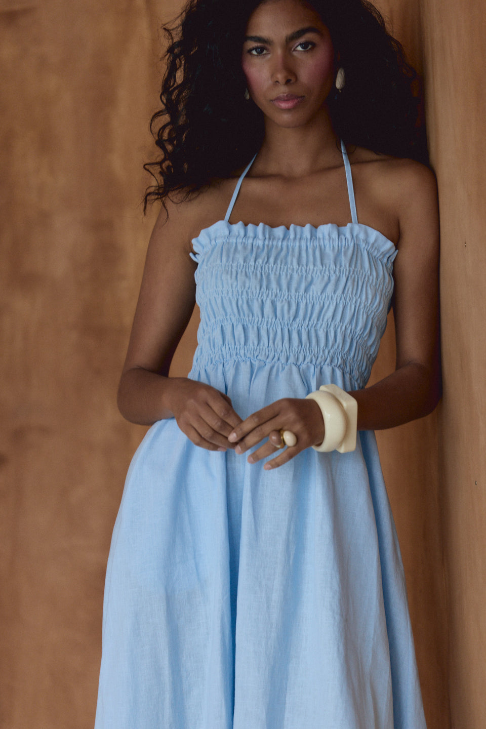 Morning Blue Abia Dress