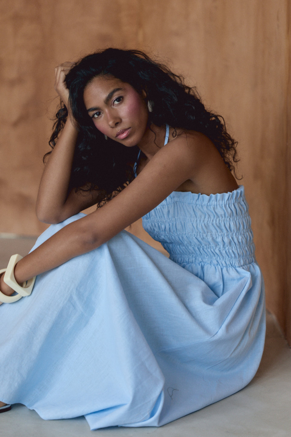 Morning Blue Abia Dress